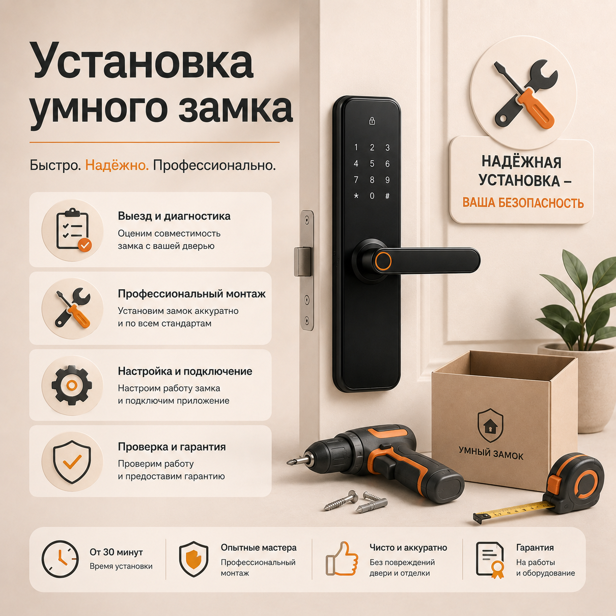 Установка умного замка: что нужно знать перед покупкой